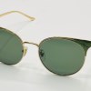 عینک افتابی گوچی / GUCCI مدل GG0402SK مستر کوالیتی رنگ سبز طلایی